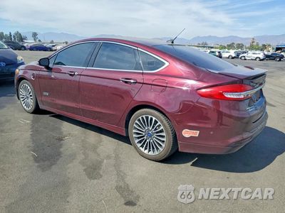 Drugie zdjęcie samochodu z przodu: 2017 FORD FUSION TITANIUM PHEV VIN:3FA6P0SU8HR276403 - miniatura
