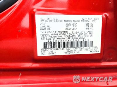 Zdjęcie 12 z 12 samochodu: 2012 MITSUBISHI GALANT FE VIN:4A32B2FFXCE011439 - miniatura