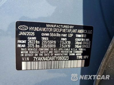 Zdjęcie 13 z 13 samochodu: 2026 HYUNDAI IONIQ 5 SEL VIN:7YAKN4DA9TY060023 - miniatura