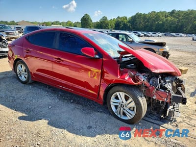 Czwarte zdjęcie samochodu z boku: 2020 HYUNDAI ELANTRA VALUE EDITION VIN:KMHD84LF3LU015781 - miniatura