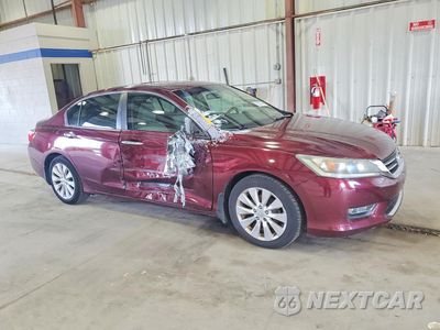 Czwarte zdjęcie samochodu z boku: 2013 HONDA ACCORD EX VIN:1HGCR2F79DA122988 - miniatura