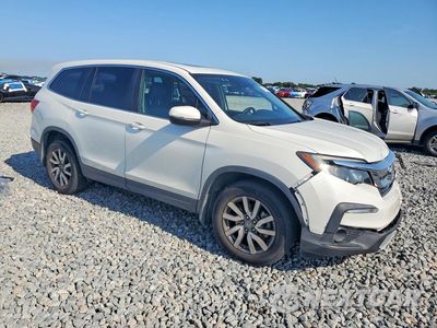 Czwarte zdjęcie samochodu z boku: 2020 HONDA PILOT EXL VIN:5FNYF6H57LB002306 - miniatura