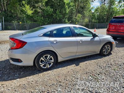 Trzecie zdjęcie samochodu z tyłu: 2017 HONDA CIVIC LX VIN:19XFC2F58HE214592 - miniatura