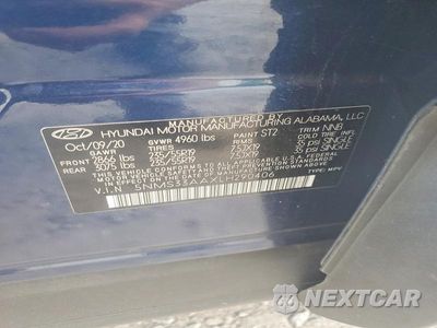 Zdjęcie 13 z 13 samochodu: 2020 HYUNDAI SANTA FE SEL 2.0T VIN:5NMS33AAXLH290406 - miniatura