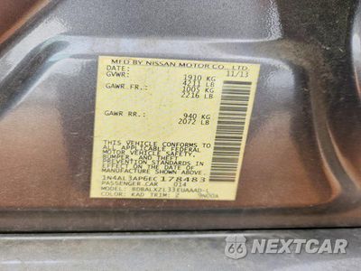 Zdjęcie 13 z 13 samochodu: 2014 NISSAN ALTIMA 2.5 SL VIN:1N4AL3AP6EC178483 - miniatura