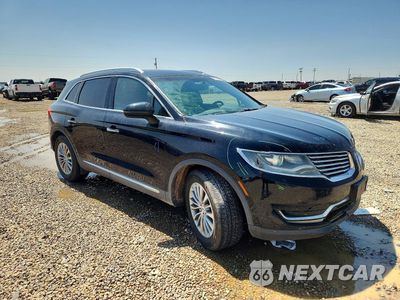 Czwarte zdjęcie samochodu z boku: 2017 LINCOLN MKX SELECT VIN:2LMPJ6KR1HBL33165 - miniatura