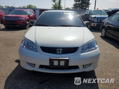 Piąte zdjęcie samochodu w środku: 2005 HONDA CIVIC DX VP VIN:1HGEM22135L070594 - miniatura