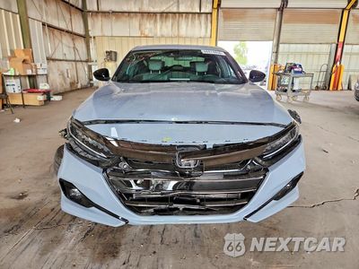 Piąte zdjęcie samochodu w środku: 2021 HONDA ACCORD SPORT VIN:1HGCV1F34MA081463 - miniatura