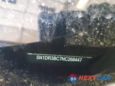 Zdjęcie 14 z 14 samochodu: 2022 NISSAN PATHFINDER SV VIN:5N1DR3BC7NC268447 - miniatura