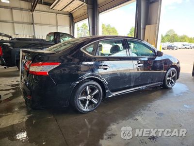 Trzecie zdjęcie samochodu z tyłu: 2014 NISSAN SENTRA SR VIN:3N1AB7AP7EY255487 - miniatura