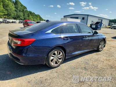 Trzecie zdjęcie samochodu z tyłu: 2019 HONDA ACCORD LX VIN:1HGCV1F17KA039171 - miniatura