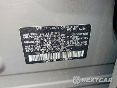 Zdjęcie 13 z 13 samochodu: 2025 SUBARU FORESTER SPORT VIN:JF2SLDHC5SH537863 - miniatura