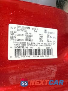Zdjęcie 13 z 13 samochodu: 2007 DODGE DURANGO SLT VIN:1D8HD48257F512740 - miniatura