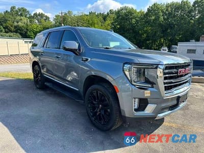 Czwarte zdjęcie samochodu z boku: 2022 GMC YUKON SLT VIN:1GKS2BKD2NR133963 - miniatura