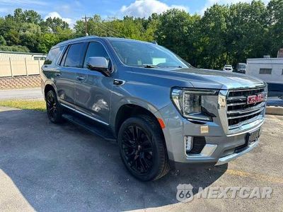 Czwarte zdjęcie samochodu z boku: 2022 GMC YUKON SLT VIN:1GKS2BKD2NR133963 - miniatura