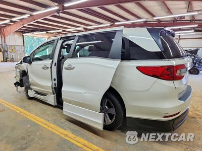 Drugie zdjęcie samochodu z przodu: 2019 HONDA ODYSSEY EXL VIN:5FNRL6H70KB038075 - miniatura