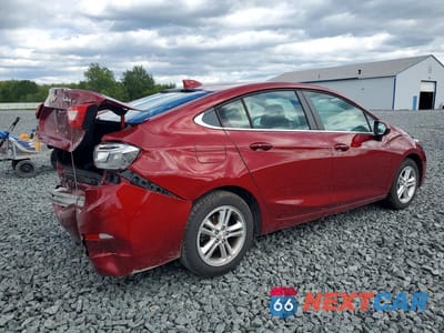 Trzecie zdjęcie samochodu z tyłu: 2018 CHEVROLET CRUZE LT VIN:1G1BE5SM0J7161649 - miniatura