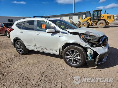 Czwarte zdjęcie samochodu z boku: 2021 HONDA CR-V TOURING VIN:7FART6H95ME038596 - miniatura