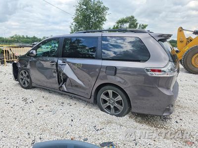 Drugie zdjęcie samochodu z przodu: 2018 TOYOTA SIENNA SE PREMIUM 8-PASSENGER VIN:5TDXZ3DC7JS960988 - miniatura