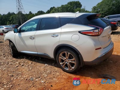 Drugie zdjęcie samochodu z przodu: 2016 NISSAN MURANO PLATINUM VIN:5N1AZ2MH3GN121670 - miniatura