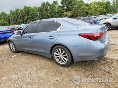 Drugie zdjęcie samochodu z przodu: 2018 INFINITI Q50 3.0T LUXE VIN:JN1EV7AP3JM363854 - miniatura