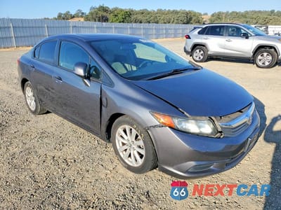 Czwarte zdjęcie samochodu z boku: 2012 HONDA CIVIC EX VIN:19XFB2F89CE384210 - miniatura