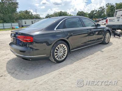 Trzecie zdjęcie samochodu z tyłu: 2016 AUDI A8 L QUATTRO VIN:WAU34AFDXGN005010 - miniatura