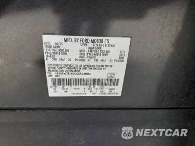 Zdjęcie 14 z 14 samochodu: 2016 FORD EXPLORER XLT VIN:1FM5K7D80GGA33604 - miniatura