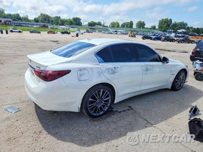 Trzecie zdjęcie samochodu z tyłu: 2019 INFINITI Q50 RED SPORT 400 VIN:JN1FV7AR0KM801043 - miniatura