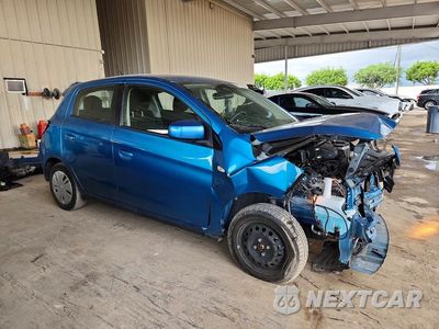 Czwarte zdjęcie samochodu z boku: 2024 MITSUBISHI MIRAGE ES VIN:ML32AUHJ0RH015934 - miniatura