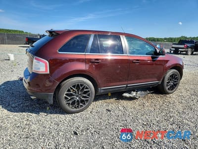 Trzecie zdjęcie samochodu z tyłu: 2010 FORD EDGE LIMITED VIN:2FMDK3KC8ABB56626 - miniatura