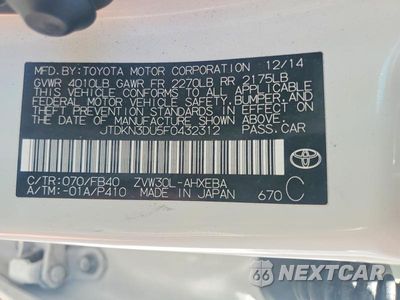 Zdjęcie 12 z 12 samochodu: 2015 TOYOTA PRIUS VIN:JTDKN3DU5F0432312 - miniatura