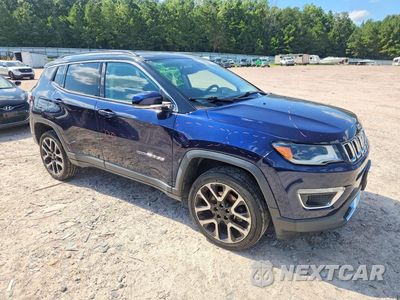 Czwarte zdjęcie samochodu z boku: 2017 JEEP COMPASS LIMITED VIN:3C4NJDCB8HT611013 - miniatura