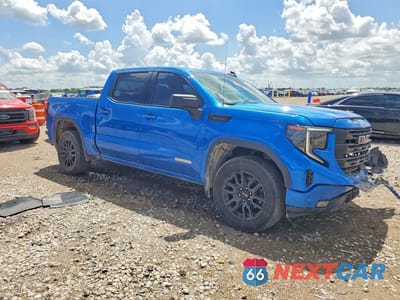 Czwarte zdjęcie samochodu z boku: 2023 GMC SIERRA C1500 ELEVATION VIN:3GTPHCEK2PG158770 - miniatura