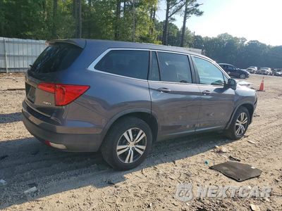 Trzecie zdjęcie samochodu z tyłu: 2017 HONDA PILOT EX VIN:5FNYF6H38HB031951 - miniatura