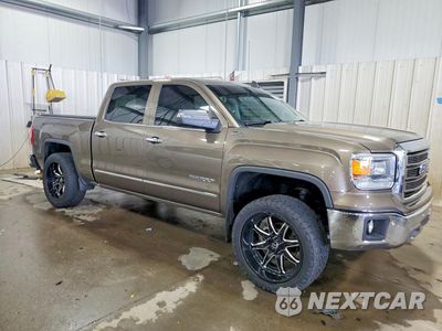 Czwarte zdjęcie samochodu z boku: 2015 GMC SIERRA K1500 SLT VIN:3GTU2VEC6FG359532 - miniatura