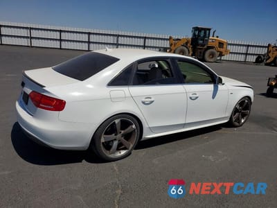 Trzecie zdjęcie samochodu z tyłu: 2012 AUDI A4 PREMIUM PLUS VIN:WAUFFAFL8CN000350 - miniatura
