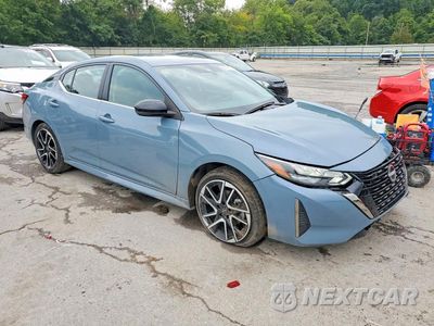 Czwarte zdjęcie samochodu z boku: 2025 NISSAN SENTRA VIN:3N1AB8DV1SY357430 - miniatura