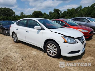 Czwarte zdjęcie samochodu z boku: 2015 NISSAN SENTRA S VIN:3N1AB7AP0FY286081 - miniatura