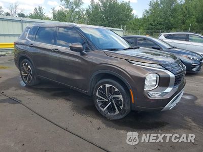 Czwarte zdjęcie samochodu z boku: 2022 MITSUBISHI OUTLANDER SEL VIN:JA4J3VA89NZ085110 - miniatura