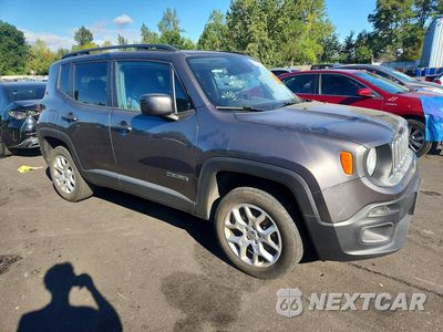 Czwarte zdjęcie samochodu z boku: 2017 JEEP RENEGADE LATITUDE VIN:ZACCJBBB8HPE58198 - miniatura