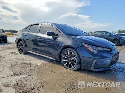 Czwarte zdjęcie samochodu z boku: 2022 TOYOTA COROLLA SE VIN:JTDS4MCE0NJ082549 - miniatura