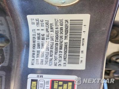Zdjęcie 13 z 13 samochodu: 2012 HONDA INSIGHT LX VIN:JHMZE2H56CS004615 - miniatura