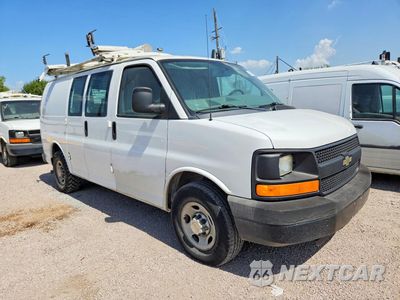 Czwarte zdjęcie samochodu z boku: 2013 CHEVROLET EXPRESS G2500 VIN:1GCWGFCA0D1903116 - miniatura