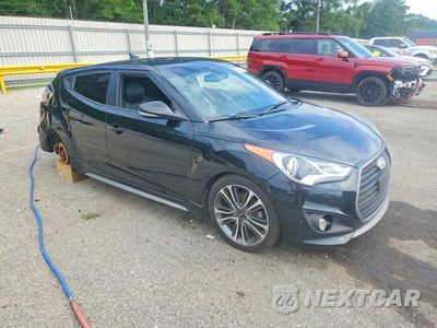 Czwarte zdjęcie samochodu z boku: 2016 HYUNDAI VELOSTER TURBO VIN:KMHTC6AE7GU282041 - miniatura