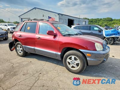Czwarte zdjęcie samochodu z boku: 2004 HYUNDAI SANTA FE GLS VIN:KM8SC13E84U700078 - miniatura