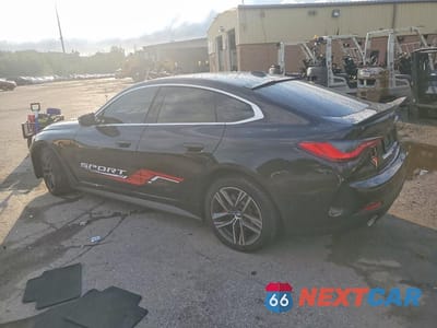 Drugie zdjęcie samochodu z przodu: 2025 BMW 430I GRAN COUPE VIN:WBA23FB01SFT88336 - miniatura