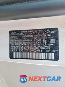 Zdjęcie 14 z 14 samochodu: 2022 HYUNDAI TUCSON LIMITED VIN:KM8JECA10NU029783 - miniatura