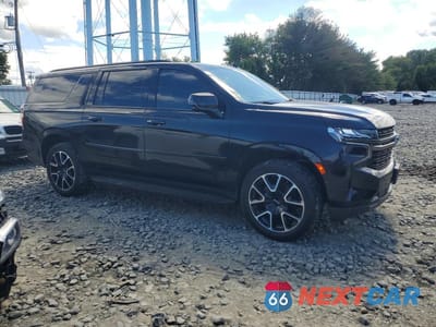 Czwarte zdjęcie samochodu z boku: 2021 CHEVROLET SUBURBAN K1500 RST VIN:1GNSKEKDXMR257000 - miniatura