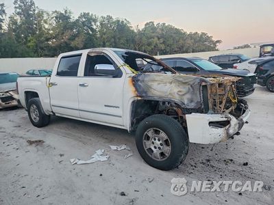Czwarte zdjęcie samochodu z boku: 2016 GMC SIERRA K1500 SLT VIN:3GTU2NEC3GG160178 - miniatura